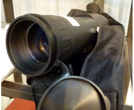 Optus spotting scope with tripod and case, model 96-12500