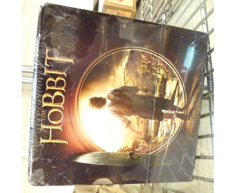 Sealed unabridged audio of complete Lord of the Rings and The Hobbit, 56 CD's 