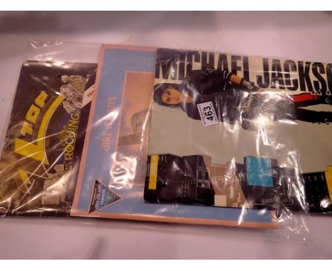 Six concert programmes including Michael Jackson and Dire Straights. UK P&amp;P Group 1 (£16+VAT for the first lot and £2+VAT