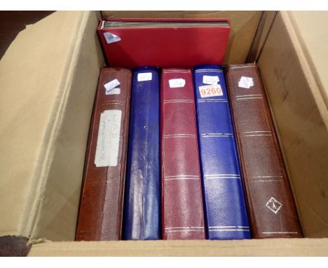 Six stock books of stamps. UK P&amp;P Group 3 (£30+VAT for the first lot and £8+VAT for subsequent lots) 