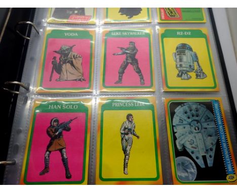Album containing Topps cards including Star Wars and Pokémon. UK P&amp;P Group 1 (£16+VAT for the first lot and £2+VAT for su