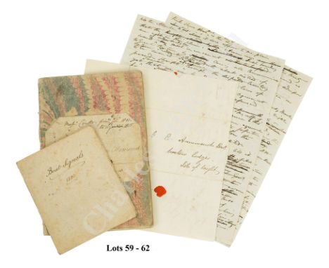 CAPTAIN GRAHAM HAMOND'S ACCOUNTS BOOK AT MESSERS COUTTS &amp; CO., 1801-1815 the account begins on 24th January 1801 at £31.1