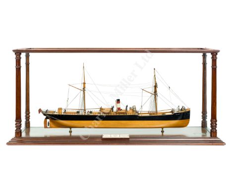 A BUILDER'S MODEL FOR THE S.S. CYANUS , BUILT BY EDWARD WITHY &amp; CO, HARTLEPOOL FOR STEEL YOUNG &amp; CO., LONDON, 1880 th