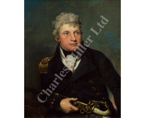 SAMUEL DRUMMOND (BRITISH, 1765-1844) Portrait of Captain William Parker, R.N., 1801 commemorating his promotion at the age of