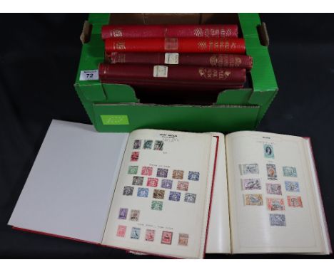 Commonwealth mint and used stamp collection in six simplex medium albums. Many 100s of stamps early to modern. (B.P. 24% incl