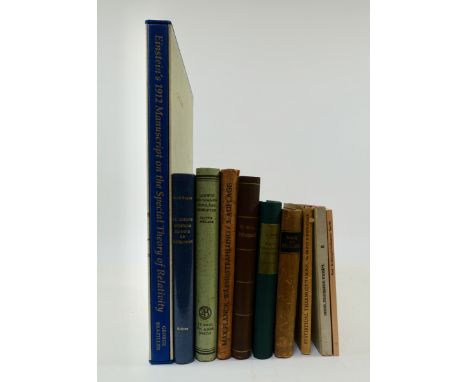 WIEN, W. Lehrbuch der Hydrodynamik. Lpz., 1900. Hcl. -- L. BOLTZMANN. Populäre Schriften. 3. unver. Aufl. 1925. Ocl. -- M. PL