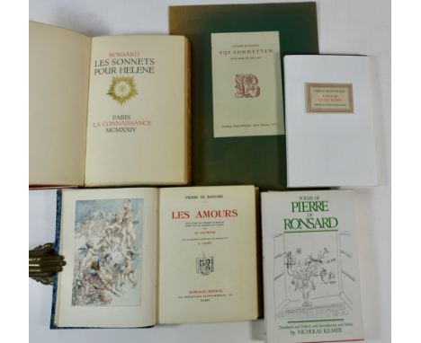 RONSARD, P. de. Les sonnets pour Hélène. Par./Maastr., La Connaissance/Leiter-Nypels, 1924. W. initials &amp; vignettes by S.