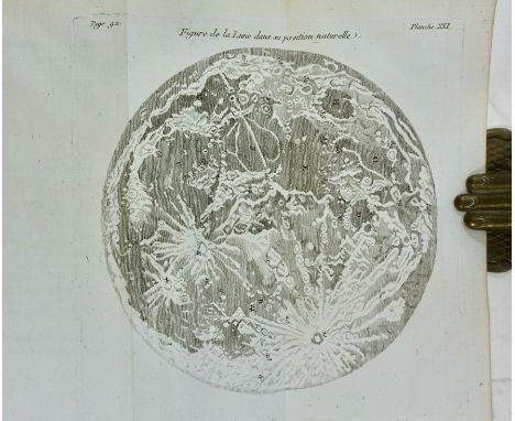 ASTRONOMY -- DICQUEMARE, J.F. Idée générale de l'astronomie, ouvrage àla portée de tout le monde. Par., Herissant, 1769. xii,