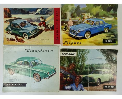 COLLECTION of 29 (instruction) booklets, promotional brochures of cars and car brands, few magazines devoted to motor sport a