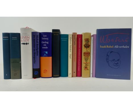 BABEL, I. Alle verhalen. Vert. d. C.B. Timmer &amp; P. Zeeman. (2001). -- M.I. TSVETAJEVA. Werken. (1999). -- M.A. BOELGAKOV.