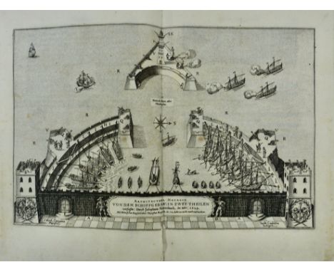 MARITIME HISTORY - TRAVELLING -- FURTTENBACH, J. Architecture navalis. Das ist: Von dem Schiff-Gebäw, auff dem Meer und Seeku