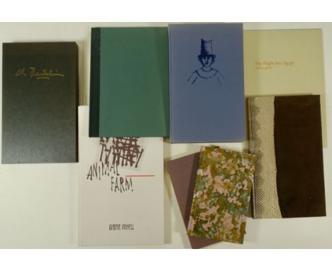 BAUDELAIRE, Ch. Tableaux parisiens. Parijse taferelen. (Vert.) P. Hoosemans. Gron., P. Elchers, 1991. Or. blue velvet w. dust