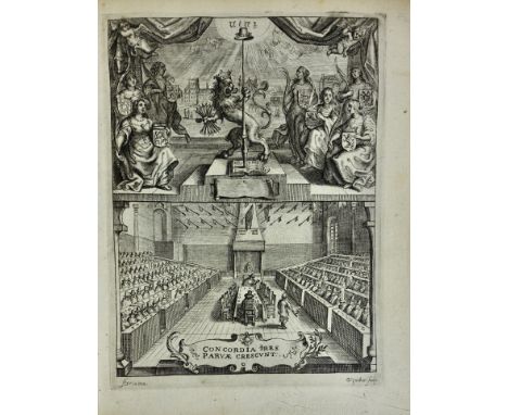A(ITZEMA), L. v. Herstelde leeuw, of discours, over 't gepasseerde in de Vereenichde Nederlanden in 't Jaer 1650 &amp; 1651. 
