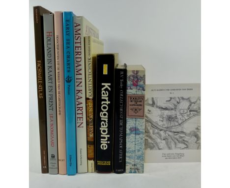 BOOMGAARD, J.E.A. Holland in kaart en prent. (1984). -- T. CAMPBELL. Hoogtepunten uit de wereld v.d. cartografie. Oude kaarte