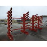 Lot of Heavy Duty Cantilever Racking