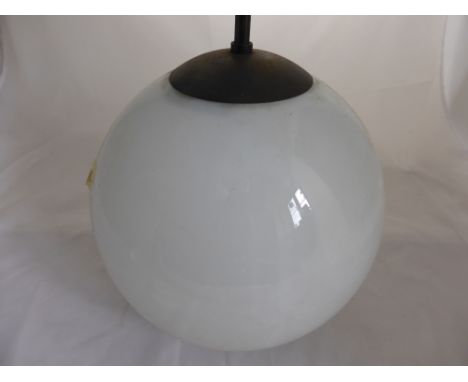 An Art Deco Style Globe Ceiling Light