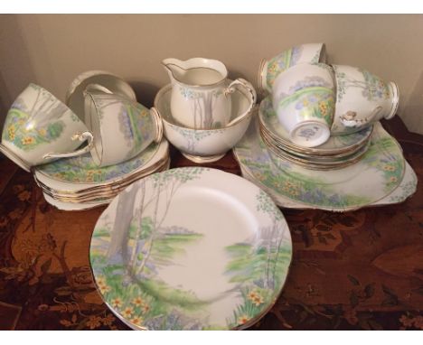 Royal Grafton bone china tea service