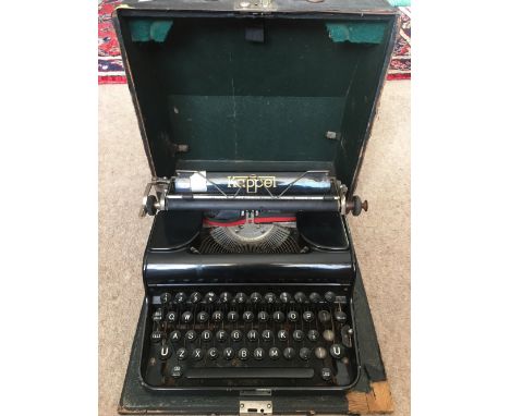 Vintage "Kappel" typewriter.