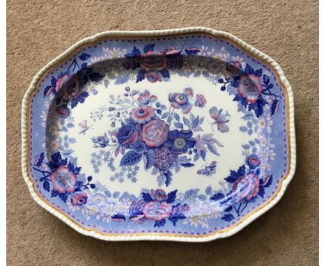 Spode Imperial botanical platter 51cmdiam