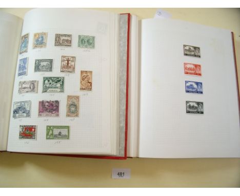 Stamps - two GB British Empire/Commonwealth and rest of world stamp albums, QV - QEII mint and used, commem and defin