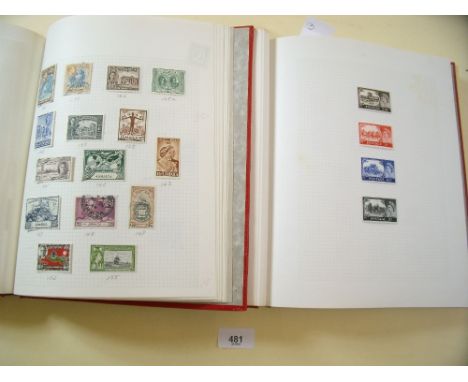 Stamps - two GB British Empire/Commonwealth and rest of world stamp albums, QV - QEII mint and used, commem and defin