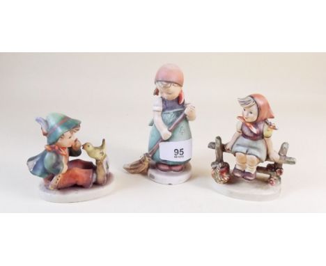 Three Hummel figures