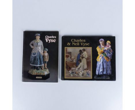 Titles includes, Charles Vyse: Figures And Stoneware Pottery. A paperback 1974 publication by Richard Dennis with the Fine Ar