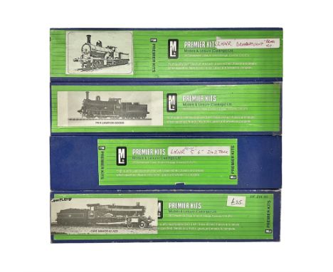 M&L Premier Kits ‘00’ gauge - four model railway locomotive building kits comprising PK1 GWR 4-6-0 Manor Class loco and chass
