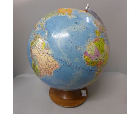 A globe 