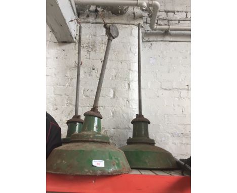 3 INDUSTRIAL LIGHT FITTINGS