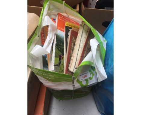 BAG OF ORDNANCE SURVEY MAPS