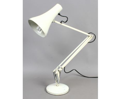 An anglepoise lamp.