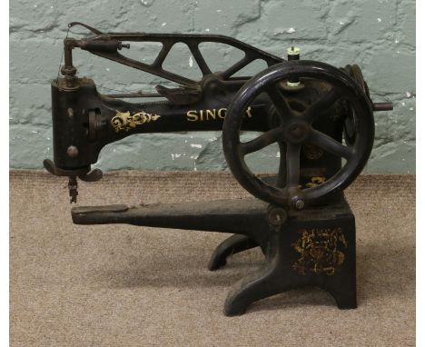 A Singer model No-29 K industrial leather work sewing machine