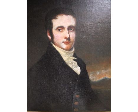 ENGLISH SCHOOL 19TH CENTURY
Head and Shoulder Portrait of a Gentleman
Oil on Canvas
70cm x 54cm