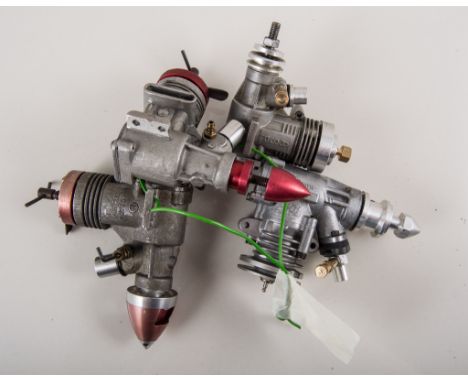 Four x RUSSIAN engine, three diesel and one glow.