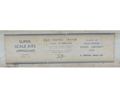 SCALE RUBBER KIT of MILES KESTREL made in RUTLAND.