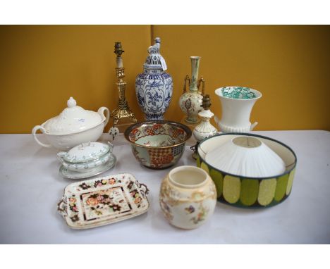Large Mixed Ceramic lot to include Crown Devon. See photos. 