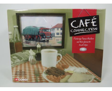 Boxed, Limited Edition Die cast model set from the 'Café Connection' Range.  Boxed and unused condtion. See photos for detail