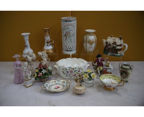 Good Mixed Ceramic lot to include Minton and Aynsley. See photos. 