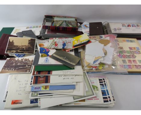 Mixed job lot of First day covers and stamps.