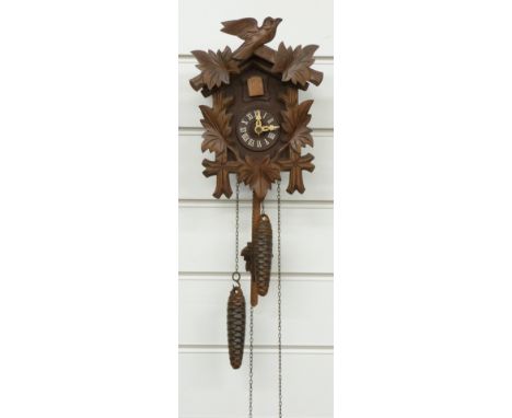 Black Forest Cuckoo clock c1980 with two train movement