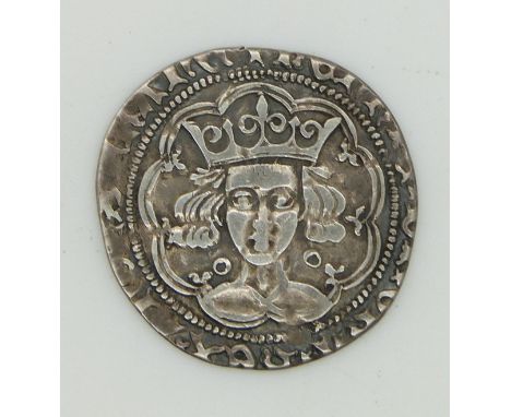 Henry VI groat, Calais Mint Annulet issue, clipped, good portrait