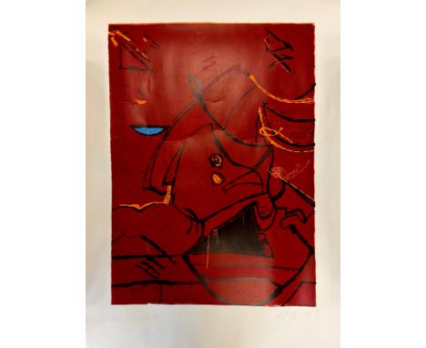 Anthony Currell, (British, bn.1942), by and after, Abstract Composition, signed in pencil lower left margin, Artist’s Proof 2