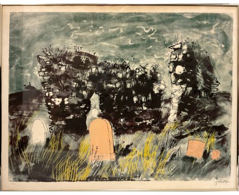 John Piper (1903-1992), by and after, 'Ruined Chapel, Isle of Mull', signed in pencil lower right margin, limited edition num