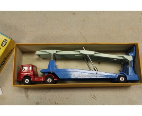 A Corgi 1105 Carrimore car transporter-VGC