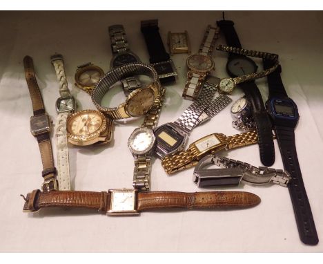 Quantity of ladies and gents fashion wristwatches. P&amp;P Group 1 (£14+VAT for the first lot and £1+VAT for subsequent lots)