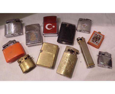 Quantity of assorted lighters. P&amp;P Group 1 (£14+VAT for the first lot and £1+VAT for subsequent lots) 