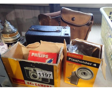 Mixed camera accessories and cameras. Not available for in-house P&amp;P 