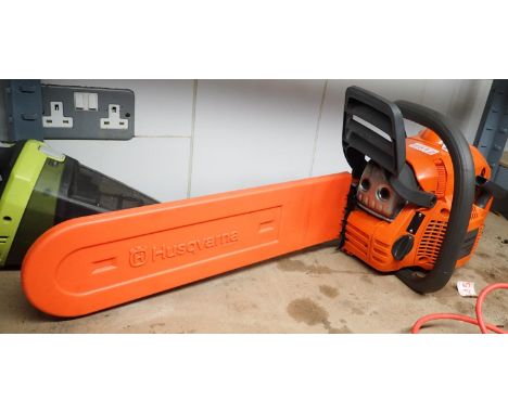 Husqvarna 135 X-TORQ chainsaw. Not available for in-house P&amp;P 