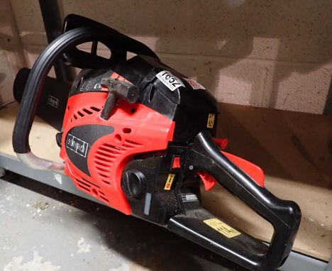 Scheppach petrol chainsaw. Not available for in-house P&amp;P 